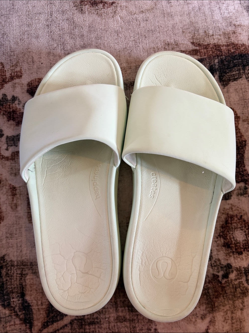 Lululemon Restfeel Slides – Mint Green – Women’s Size 9
